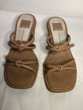Dolce Vita Nude Strappy Sandals